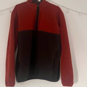 Urban Outfitters Orange and Brown Fleece